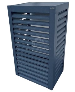 Osłona pompy ciepła 90x50x180 cm  antracyt  NB265