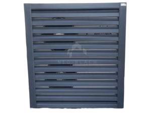 Osłona pompy ciepła 90x50x150 cm antracyt NB266