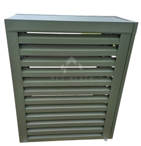 Osłona pompy ciepła 90x40x150 cm  zielona  NB267