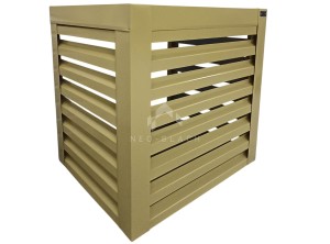Osłona pompy ciepła 90x80x90 cm żółty Zabudowa NB416