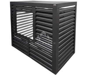 Osłona Pompy Ciepła 120x60x150cm Antracyt Zabudowa NB434