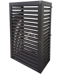 Osłona pompy ciepła 100x50x210 cm antracyt NB450
