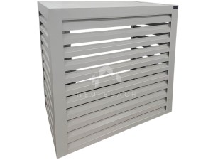 Osłona klimatyzatora – pompy ciepła 120x40x140 cm biały NB495