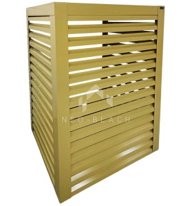 Osłona klimatyzatora – pompy ciepła 120x80x180cm cm Piaskowy NB496