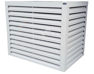 Osłona klimatyzatora - pompy ciepła 120x60x130 cm biały NB241