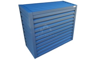 Osłona klimatyzatora - pompy ciepła 90x70x120 cm antracyt NB247