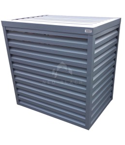Osłona klimatyzatora - pompy ciepła 90x50x130 cm antracyt NB249